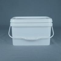 Boîte à outils rectangulaire de catégorie comestible de récipient d'emballage en plastique de 10kg