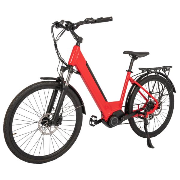 Powerful 250w Electric City Bike with 10.5ah Hidden Battery and Aluminimum Alloy Frame