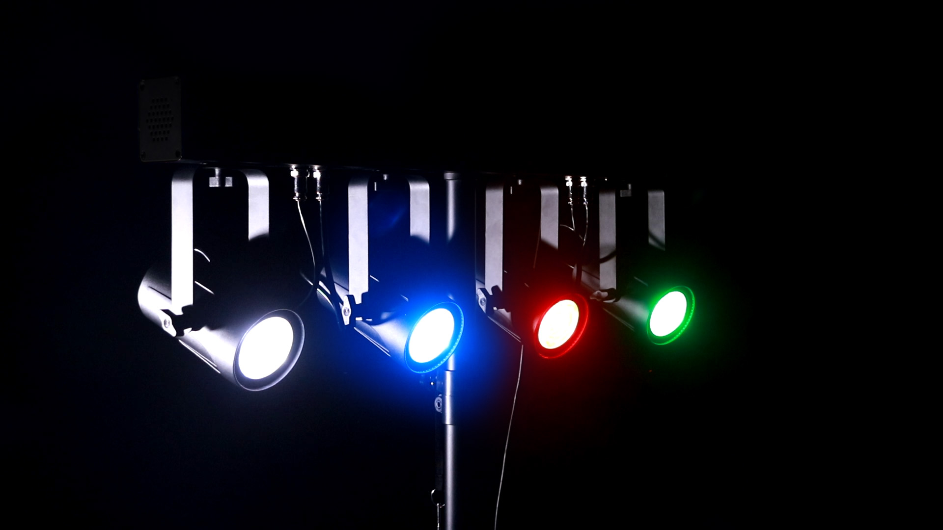 Узкий луч 50Hz 16CH свет влияния СИД этапа 80 ватт