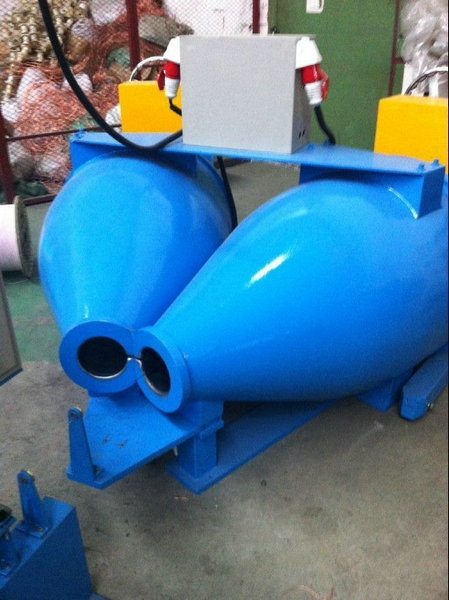 Lut Barrel Up Core Wire Pay Off Machine Low Smoling Non - Halogen Extruder Line