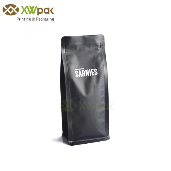сумки упаковки кофе плоского дна 250г с клапаном стоят вверх доказательство воздуха ЛЮБИМЦА мешка