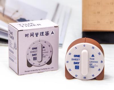 Personalized Timeline Indoor Mechanical Timer 7.5cm Reduce Time Anxiety