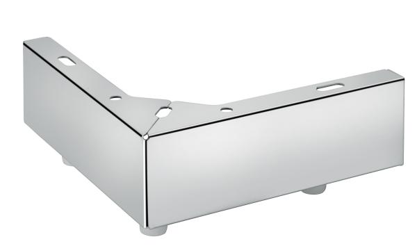 55mm high contemporary corner furniture legs hot sale metal sofa legs SL-111