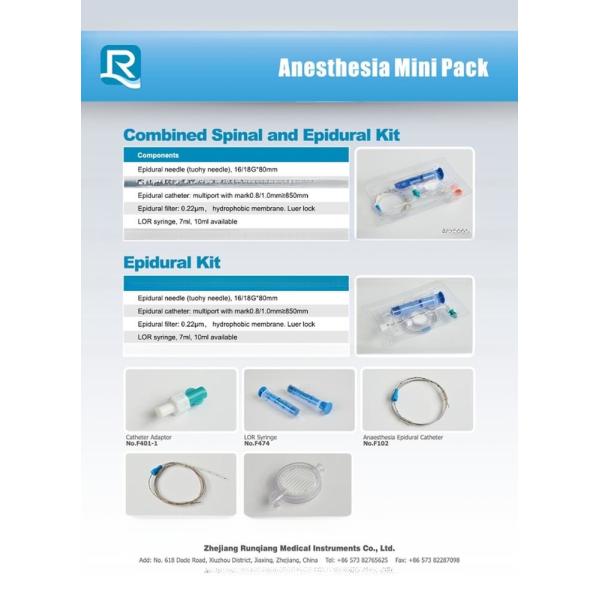 Medical Polymer Materials Products 0.2um Disposable Epidural Filter with 0.2um Filter