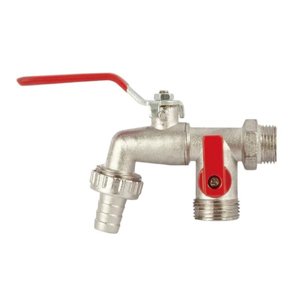 1/2 Faucet шланга Bib шланга сада 3/4 дюймов ручка латунного пластиковая