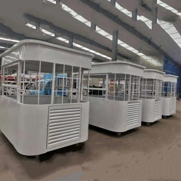 40kms per hr Mobile Food Carts Hot Dog Vending Trailer with Optional Configuration
