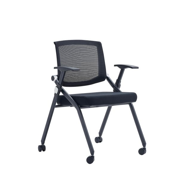 Mesh Student Computer Room Chair Foldable With Writing Table