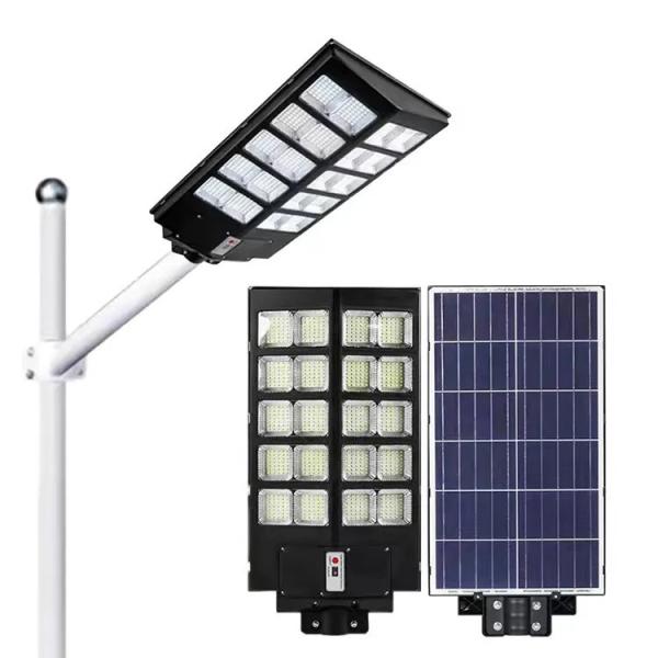 8000 lumens Lumière solaire LED 480W Lumière solaire LED intégrée