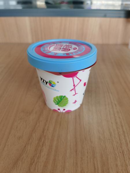 150ml plastic IIML yogurt cup with foil lid and plastic lid