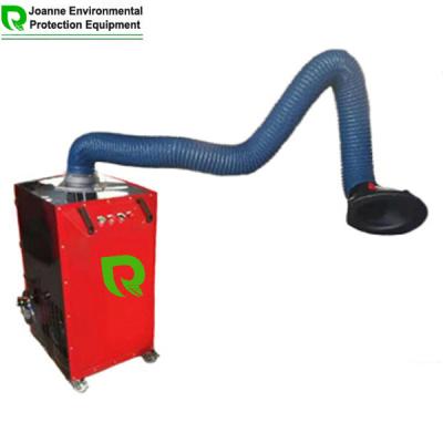 2.2kW Welding Service Smoke Evacuator Weld Smoke Collector With 3 Sections Flexible Inhalation Arm