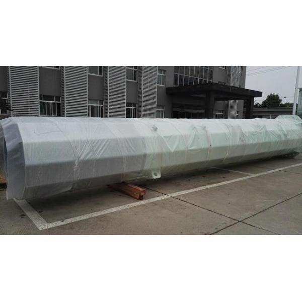 Torre de antena galvanizada de las telecomunicaciones de la inmersión caliente Q345B el 100m