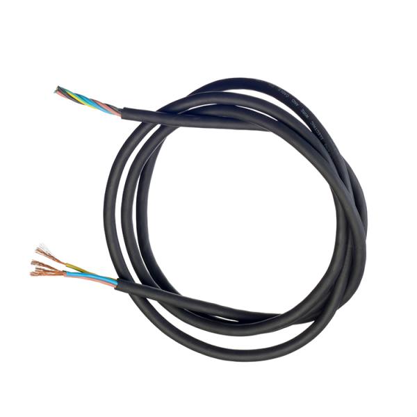 Vde Waterproof Rubber Sheath Cable Flexible Insulated 3 Core 0.75 1.0 1.5 2.5mm for Cable Stator Pump Flexible and Durable