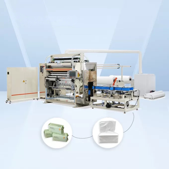 Precision Control Towel Cutting Machine Nonwoven Bath Towel Making Machine One Touch