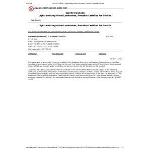 Shenzhen Romanso Electronic Co., Ltd Certifications