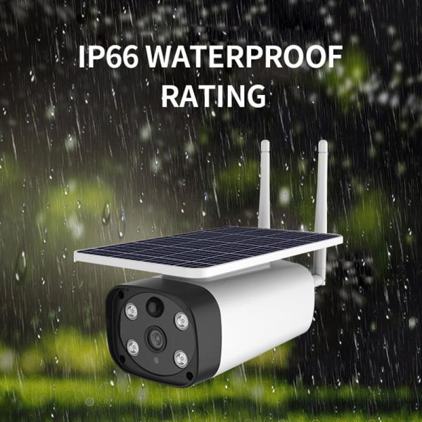 1080P 2MP 4G LTE Low Power Consumption HD Full Color Solar Security Camera
