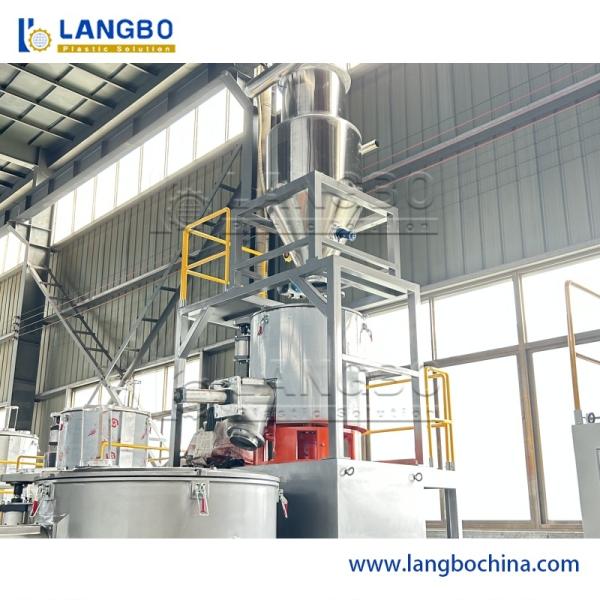Unidad mezcladora de plástico de alta calidad fabricada en China / Máquina mezcladora de agua caliente y fría