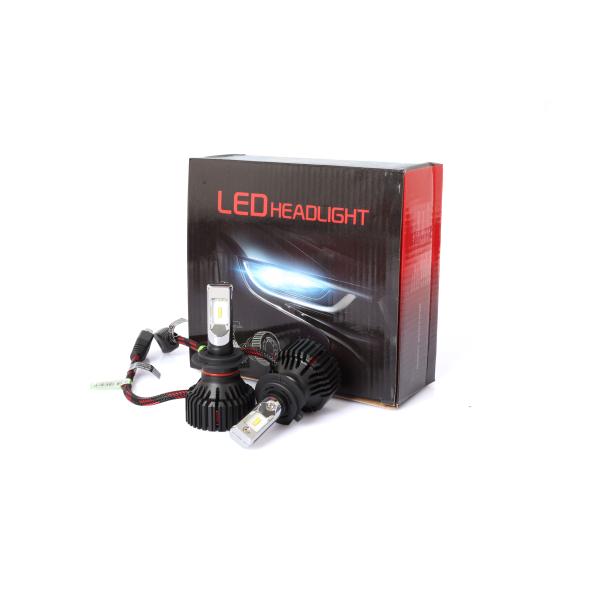 30W 4000lm H7 IP 67 Bright Headlight Bulbs For Cars 30000hrs Life Span