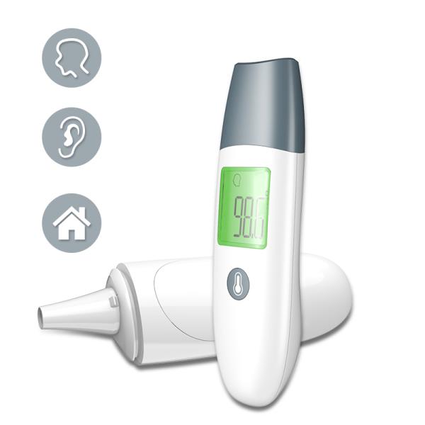 Electronic Body Hylogy Infrared Thermometer 9V Battery Power Supply