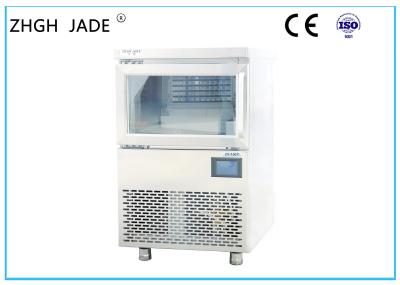 fabricante de gelo 340W automático, fabricante de gelo industrial conduzido do tamanho da esterilização clara azul