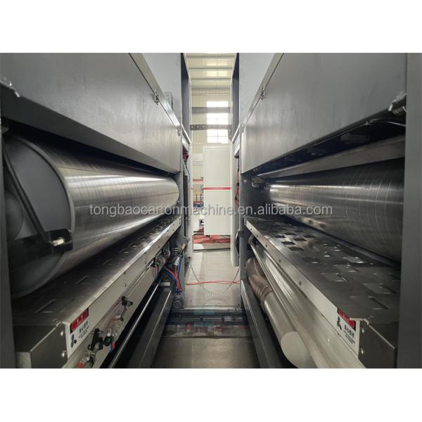 220V/380V/440V Картонный принтер с вращающейся резачкой и вибрационным стекером