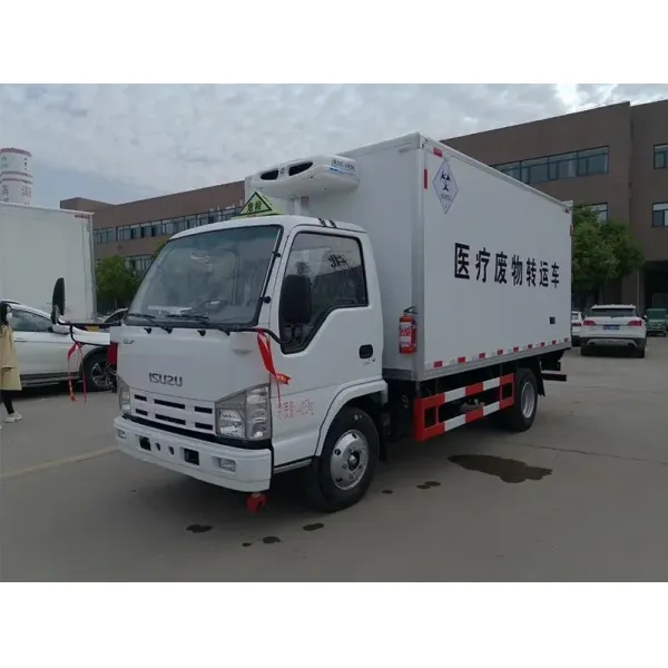 JMC Refrigerator Vehicles 4ton 4*2 Chassis Thermo King Unit Refrigerated Truck 120HP