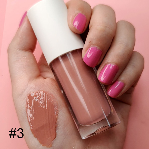 Pink Nude Paraben Free GMPC ISO22716 Makeup Lip Gloss