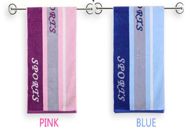 30*110cm Gym Workout Towels , Custom Sports Towels For Yoga