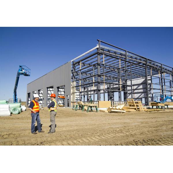 Anti Wind Q235B Q355B Warehouse Steel Structure High Customizability Modern Design