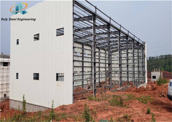 Low Price China Easy Assemble Custom Metal Steel Structure Pre-Assembled Warehouse