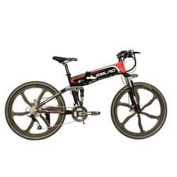 0.5KW 26 Inch Folding Electric Bike With Shimano Gear Multifunctional