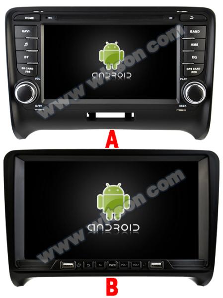 7 Screen without DVD Deck For Audi TT MK2 8J 2006-2014 Car Multimedia Stereo