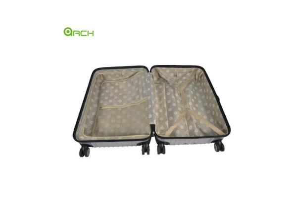 TSA Lock  Spacious Compartment Printed Hardside Luggage Case