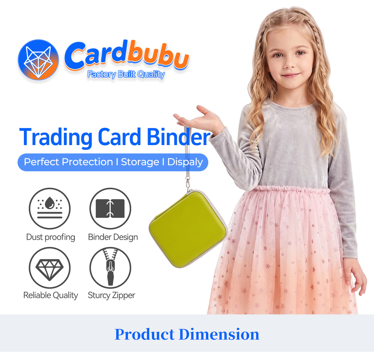 Premium Zipper Card Binder Manufacturer for Trading Cards and Game Brands CCG