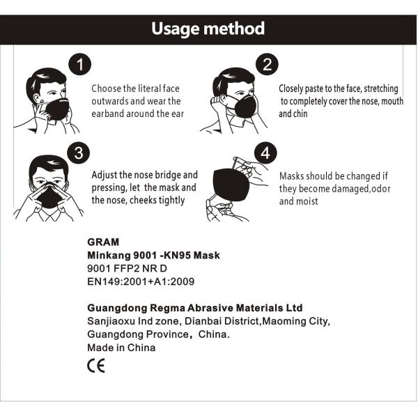 Маска ФФП2 с продуктами личной заботы сертификата КЭ для медицинское защитного в Коронавирус