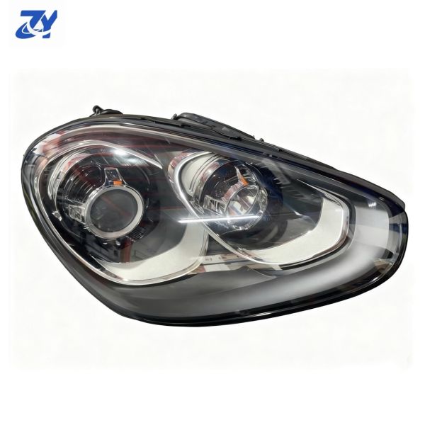 High Configuration LED Black Matrix Headlight Assembly for Porsche Cayenne 2015-2018 GTS