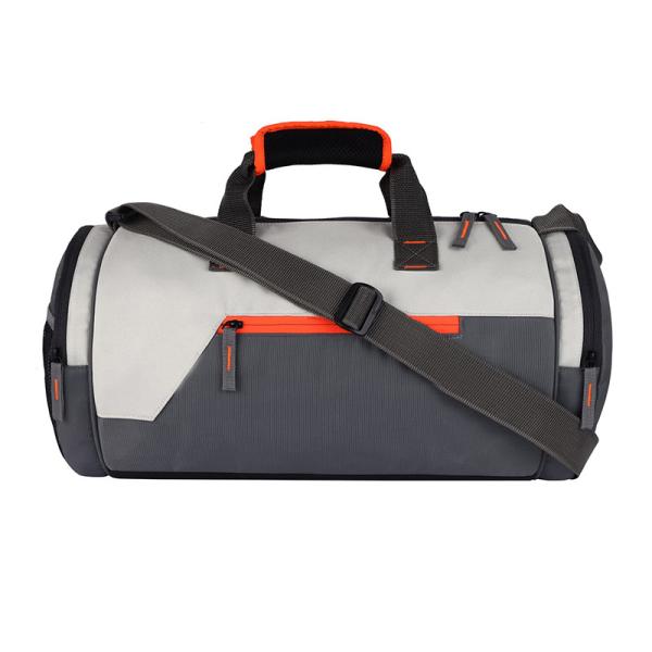 Oxford Gym Bag With Shoe Compartment Personalized Travel Duffle Bag Round