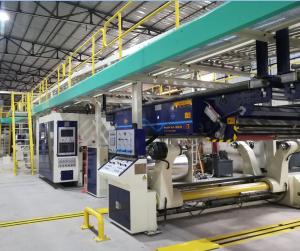 Plc Automatic Carton Box Making Machine Producing 3/5/7 Ply Cardboard