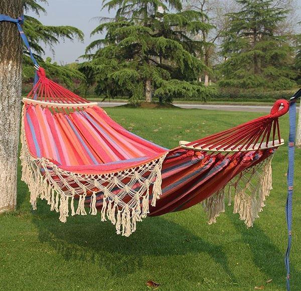 Camping Hammock with Mosquito Net, Hammocks with 13ft Tree Straps Carabiners, Automatic Quick Open Outdoor