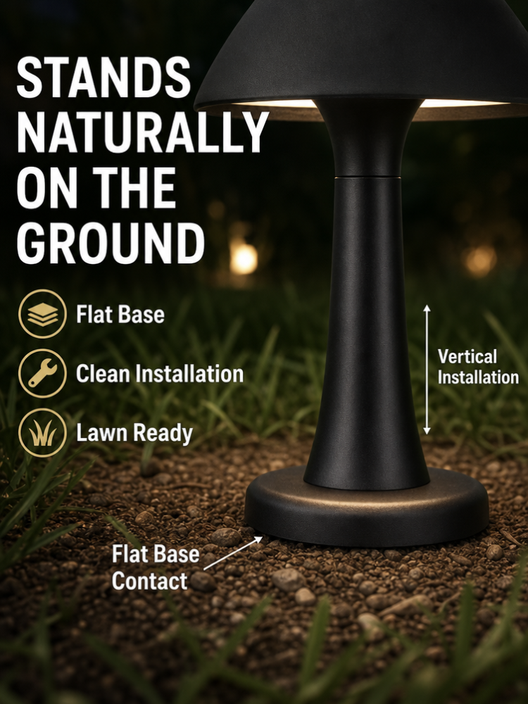 Commercial Low Glare LED Landscape Path Light IP66 Aluminum Post Lamp for Driveway Walkway