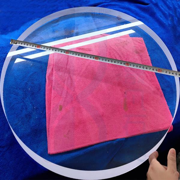 High Temperature Resistant Corrosion Resistant 99.99% Purity Quartz Glass Plate for Optical Windows