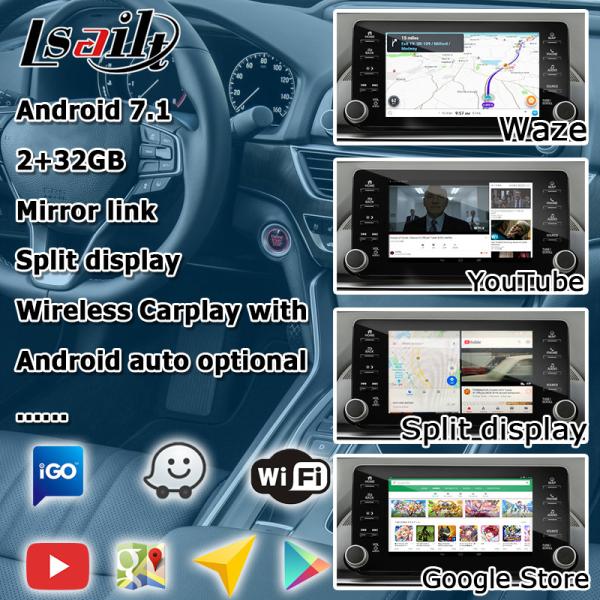 Boîte de navigation de voiture pour l'interface visuelle de 10ème d'Accord de Honda de navigation jeu en différé de vidéo musicale