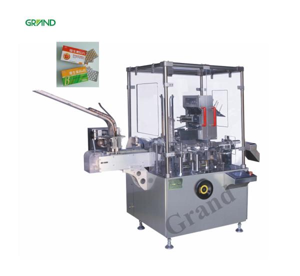 Fully Automatic Cartoning Machine For Aluminum Plastic Blister 1600 Kgs