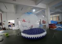 globo humano inflable de la nieve del tamaño de 3M para la promoción ignífuga