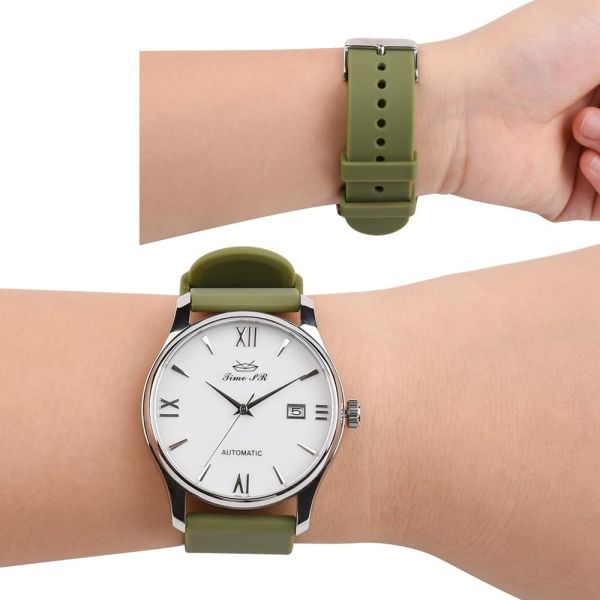 20mm Silicone Rubber Watch Strap · OEM/ODM Wholesale Supported - Shenzhen Manufacturer SHX