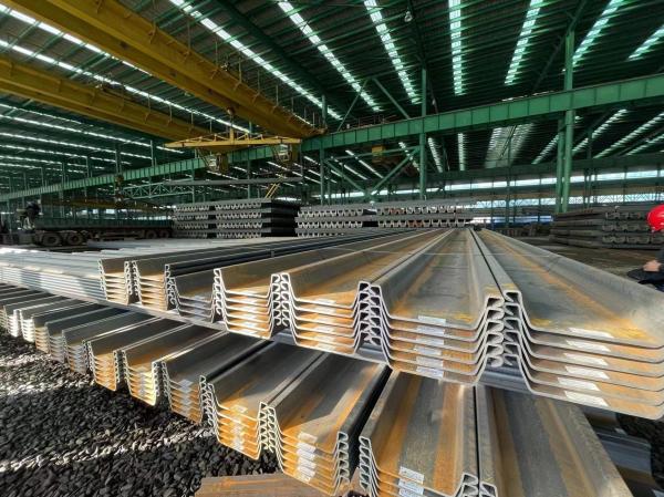 Q235 Q345 Q390 Materials Water Stop Steel Sheet Pile Hot Rolled U Shaped