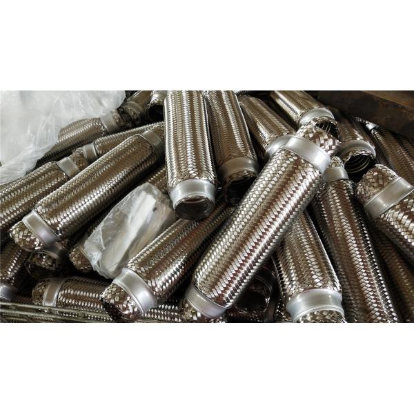 Heavy Duty Double Braided 2.5 Inch Id Flexible Steel Exhaust Pipe For Chevrolet