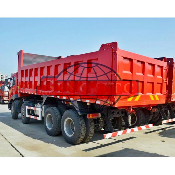 8x4 40 - 50 Tons Heavy Duty Dump Truck MAN F2000 F3000 Cabin Strong Material