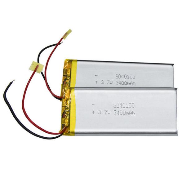 6040100 3400mAh 3.7v Li-Polymer Battery Lipo 3.7 Volt Lithium Polymer Battery