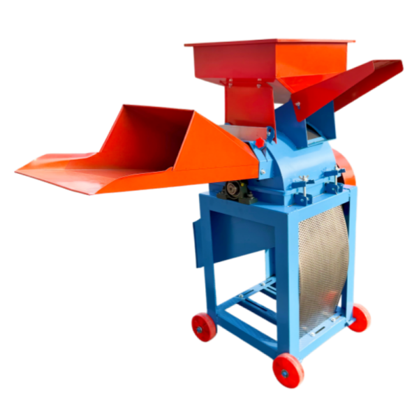 Hardened Steel Chaff Cutter With Grinder Hay Chopper Industrial Crop Pulverizer Machine