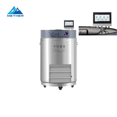 460L High Quality Liquid Nitrogen Container With Wide Mouth And Fan Shaped Storage Rooms